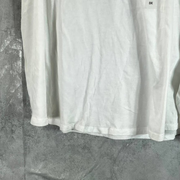 Style & Co Women's Plus Size White Cotton Scoop-Neck Tank Top SZ 3X - Picture 6 of 10